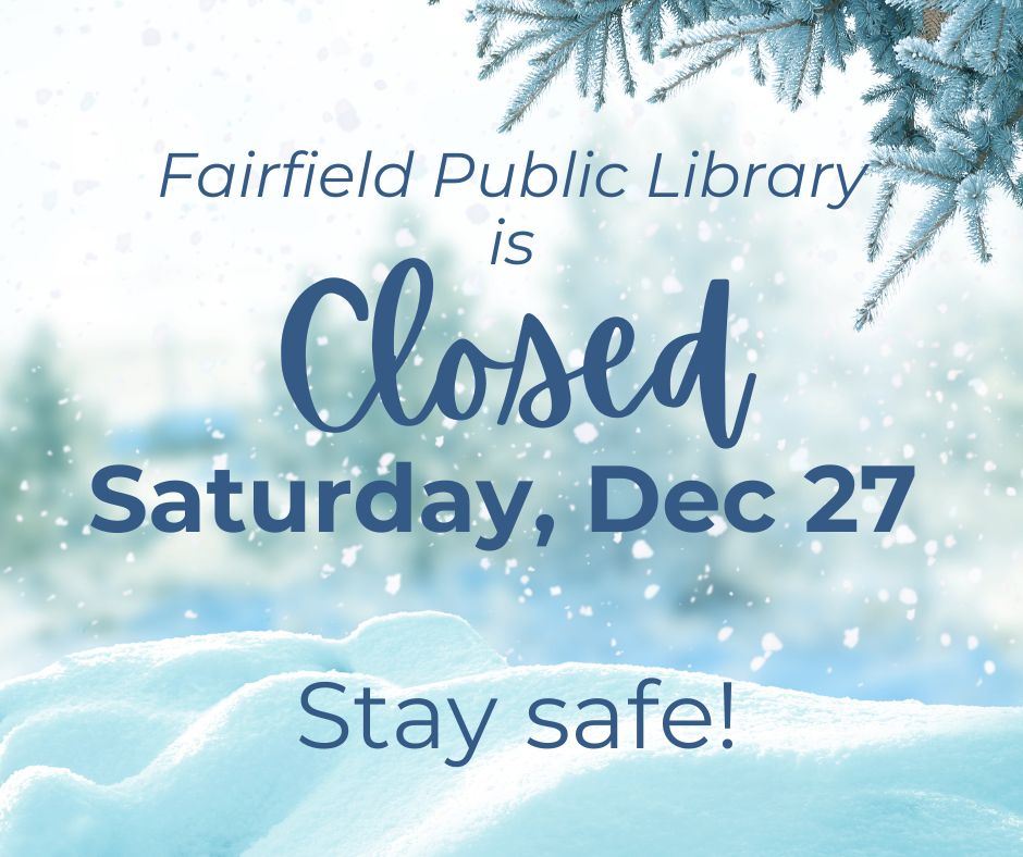 Closed Saturday, Dec 27